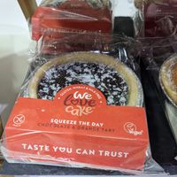 The only vegan cake/snack option (doesn't count in my personal opinion). at The Topiary Restaurant in Carlisle