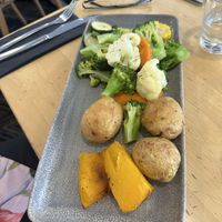 Steamed veggies   at Rosstown Hotel in Carnegie