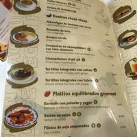 Menu  at El Rincón De Flor in Malaga