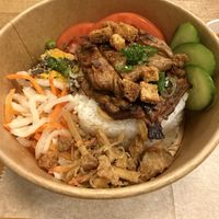 Com tam suon  bi cha #Veganuary at Sen Saigon in New York City