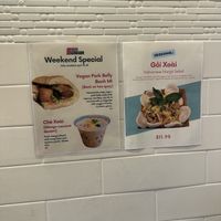 Weekend special  at Sen Saigon in New York City