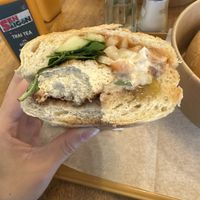 Banh mi nam dau hu sa (lemongrass tofu and mushroom)  at Sen Saigon in New York City