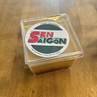 Vegan flan   at Sen Saigon in New York City