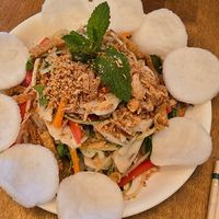 Goi ngo sen at Sen Saigon in New York City
