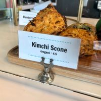 Yummy scone  at Bang Bang Cafe in Seattle