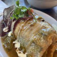 Vegan Breakfast Burrito  at Bang Bang Cafe in Seattle