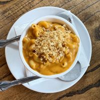 Vegan Mac n cheesee  at Bang Bang Cafe in Seattle