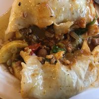 Lots of delicious veggies at Bang Bang Cafe in Seattle