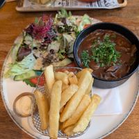 Mushroom stew at avant garden in Maastricht