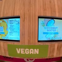 Don't know why, but the coconut one was freezing cold, as oppose to all the others that were fairly cold. Almost gave me brain freeze, and I don't normally get that. Both are lush. at 16 Handles - Times Square in New York City