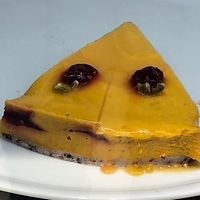 Mango and cherry cake   at Zoya Shop 6 in Sofia