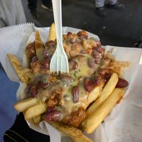 chili cheese fries at Soulfully Vegan in Berlin