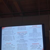 Menu  at Fusion Curry Pizza in Portland