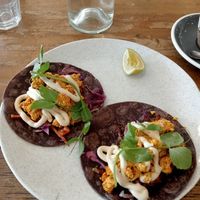 Tofu tacos at VanillaFood in Noosa Heads