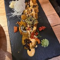 Frittiertes veganes Sushi (Gericht 206) at SAIKYO in Deggendorf