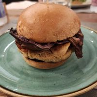 Ceci at Pota Mountain Burger in Ponte Di Legno