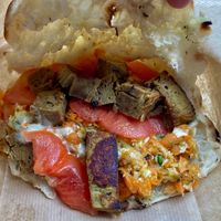 Souvlaki Handwich #Veganuary at Handwich in Athens