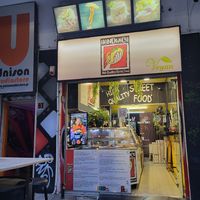 Shop front at Handwich in Athens