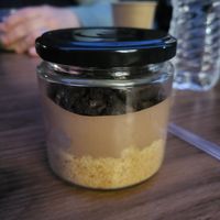 Chocolate cheesecake - tasted like oreos at Handwich in Athens