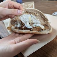 smokey steak handwich at Handwich in Athens