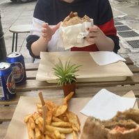   at Handwich in Athens