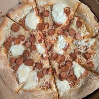 Great pizza at Handwich in Athens