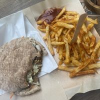 Gyros handwich  at Handwich in Athens