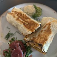 Breakfast Burritoo  at Christie's Urban Bistro in Budapest