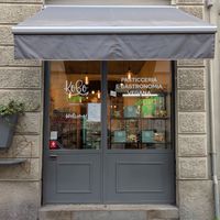 view from the street at Ko.bo Vegan in Milan