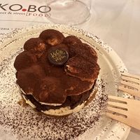 Tiramisu   at Ko.bo Vegan in Milan