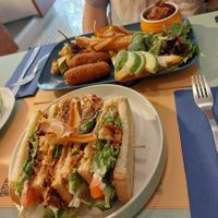 Full vegan breakfast & club house sandwich at Cìciri in Brescia