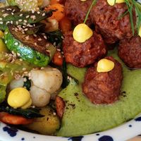 Polpette veg at Cìciri in Brescia