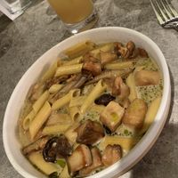 Celeriac and mushroom pasta  at Nord in Liverpool