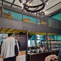 Upstairs seating at Supa Star 2 in Sofia