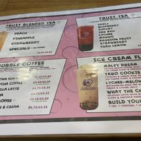 Vegan selection in green   at Manhua Cha in Newcastle Upon Tyne