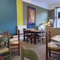 Decor  at Mountain Momo in Edinburgh