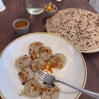 Lunch   at Mountain Momo in Edinburgh