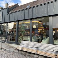 Blick von außen   at Café Ertl in Neusaess