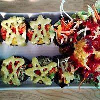 Maki at Rasayana Raw Food Cafe in Bangkok