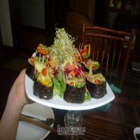 Raw Sushi at Rasayana Raw Food Cafe in Bangkok