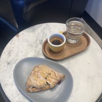 Vegan Lemon Blueberry Scone  at Yeti's Grind in Edwards