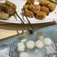 New item: steamed bao at bottom  at Homie Vegan in Hanoi