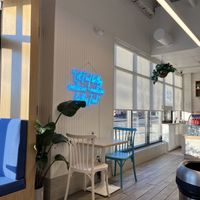 Sitting area   at Home Of Greek Yogurt in North Attleborough