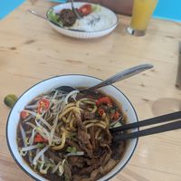 Noodle dish recommended at Anjali in Jakarta