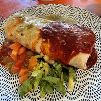 Tofu burrito  at Java Joe's in Albuquerque