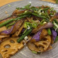 Mixed veggies  at Shangrila Dimsum in Madrid