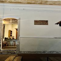 Keep your eyes peeled for their sign! Almost missed it. Nice ambiance inside and outside   at Pan De Vida - Granada in Granada