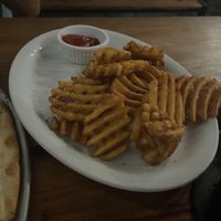 Amazing waffle fries   at Pan De Vida - Granada in Granada