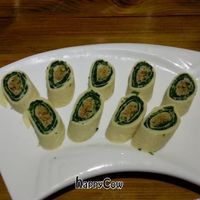 Tofu Vegetable Roll at iVegan in Shanghai