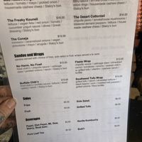 Menu   at Mad Rabbit Cafe in Madison